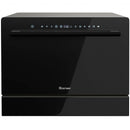 6 Place Setting Built-in or Countertop Dishwasher Machine with 5 Programs