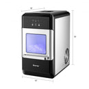 Ice Maker Countertop 44lbs Per Day with Ice Shovel and Self-Cleaning-Black