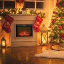 26 Inch Recessed Electric Fireplace heater W- Remote Control 750W-1500W