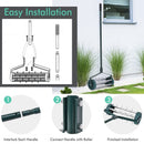 18-inch Garden Heavy Duty Rotary Push Tine for Soil Aeration