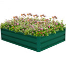 47.5" x 35.5" Patio Raised Garden Bed Vegetable Flower Planter