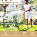 3 Tier Outdoor Metal Heavy Duty Modern for Multiple Plant Display Stand Rack