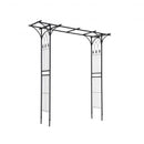 82" x 20.5" Metal Garden Arch for Various Climbing Plant