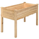 49’’ x 23’’ x 30’’  Wooden Raised Vegetable Garden Bed
