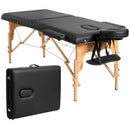 Portable Adjustable Facial Spa Bed  with Carry Case-Black