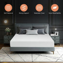 8 Inches Foam Medium Firm Mattress with Removable Cover-King Size