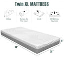 Twin XL Bed Mattress Gel Memory Foam Convoluted Foam for Adjustable Bed