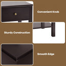 Brown Nightstand End Table