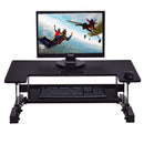 Height Adjustable Lift Rising Laptop Desk with Pen Slot