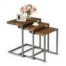 3 Piece Multifunctional Coffee End Table Set