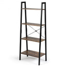 4-Tier Ladder Shelf Ladder Bookcase Bookshelf Display Rack Plant Stand