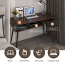 Computer Desk PC Laptop Writing Table with Drawers and Shelf