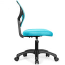 Low-back Computer Task Office Desk Chair with Swivel Casters-Green