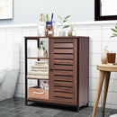 Industrial Bathroom Storage Free Standing Cabinet with 3 Shelves
