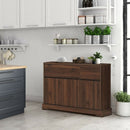 Buffet Sideboard Console Table Cabinet w-2 Storage Drawers