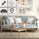 Twin Size Wooden Slats Daybed Bed with Rails-Gray