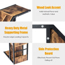 Modern C-Shape Sofa Side Snack End Table Nightstand