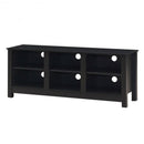 60"  Entertainment TV Stand Cabinet-Black