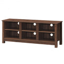 60"  Entertainment TV Stand Cabinet-Brown