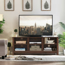 60"  Entertainment TV Stand Cabinet-Brown