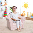 Kids Cat Armrest Couch Upholstered Sofa