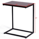 26" Beside Sofa Laptop Holder End Stand Desk-Coffee