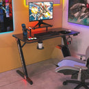 Gaming Desk PC Computer Table with RGB Lights