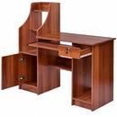 Home Computer Study Workstation Desk w- Bookshelf