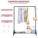 Industrial Heavy Duty Metal Floor Garment Rack
