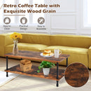 Industrial Rustic Accent Coffee Table