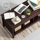 Lift Top Coffee Table with Hidden Storage Compartment-Coffee