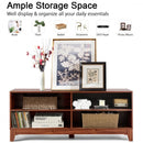 58" Modern Entertainment Media Center Wood TV Stand-Wood