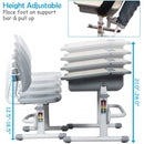 Kids Desk and Chair Set Children's Study Table Storage-Gray