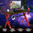Headphone Mouse Pad and Cup Holder Storage Gaming Desk