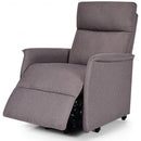Electric Power Fabric Padded Lift Massage Chair Recliner Sofa-Beige