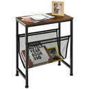 Narrow  Sling Industrial Accent Console Table