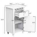 Bathroom Floor Storage Cabinet Organizer with Drawer