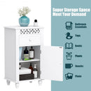 Bathroom Floor Storage Cabinet Organizer with Drawer