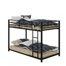 Metal Bunk Bed Twin Over Classic Bunk Bed Frame