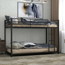 Metal Bunk Bed Twin Over Classic Bunk Bed Frame