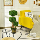 36" Artificial Boxwood Topiary UV Protected Indoor Outdoor Tree