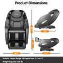 Full Body Zero Gravity Massage Chair with SL Track  Heat