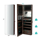 Multipurpose Storage Cabinet with 4 Drawers-Brown