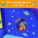 Indoor Outdoor Inflatable Alien Style Kids Bouncy Castle with 480W Air Blower