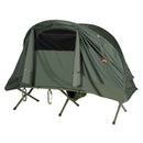 Cot Elevated Compact Tent Set with External Cover-Green