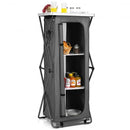 Folding Pop-Up Cupboard Compact Camping Storage Cabinet with Bag-XL