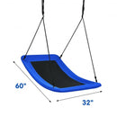 700lb Giant 60" Skycurve Platform Tree Swing for Kids and Adults-Blue