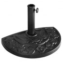 20" Outdoor Patio Half Round Umbrella Base