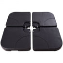 20" Patio Offset Water Filled Plate Umbrella Base Sand