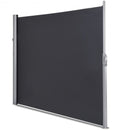118.5" x 63" Patio Retractable Folding Side Awning Screen Privacy Divider